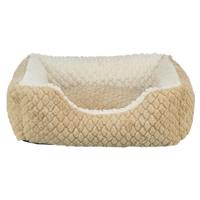 Trixie hondenmand kaline mio hoekig lichtbruin / creme