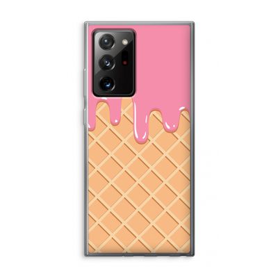 Ice cream: Samsung Galaxy Note 20 Ultra / Note 20 Ultra 5G Transparant Hoesje