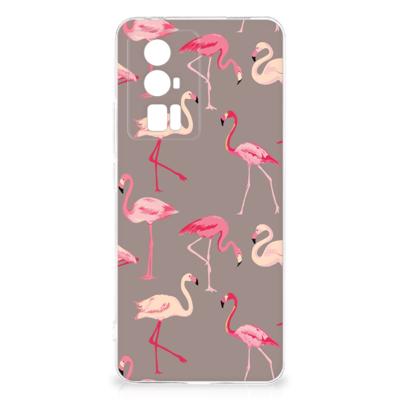 Xiaomi Poco F5 Pro | TPU Hoesje | Flamingo