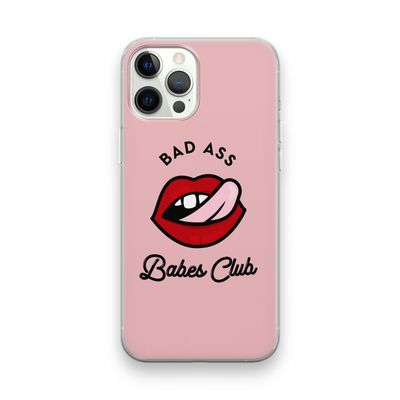 Badass Babes Club: iPhone 12 Pro Transparant Hoesje