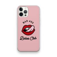 Badass Babes Club: iPhone 12 Pro Transparant Hoesje