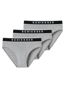 Schiesser - 95-5 - Rio Slip - 3 pack - licht grijs