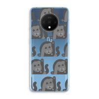Cats: OnePlus 7T Transparant Hoesje