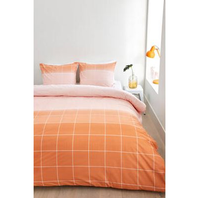 Ambiante dekbedovertrek Jody - oranje - 140x200/220 cm