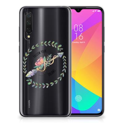 Xiaomi Mi 9 Lite Telefoonhoesje met Naam Boho Dreams Xiaomi Mi 9 Lite Telefoonhoesje met Naam Boho Dreams