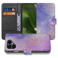 Watercolor Paars Fairphone 6 | Book Case