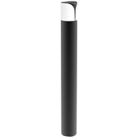 LED Tuinverlichting - Staande Buitenlamp - Brinton Milan - E27 Fitting - Mat Antraciet - Rond - Aluminium - 80cm