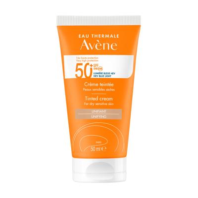 Avène Getinte Zonnecrème SPF50+ 50ml