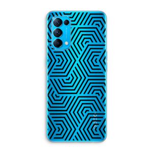 Magic pattern: Oppo Find X3 Lite Transparant Hoesje