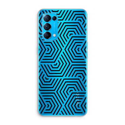 Magic pattern: Oppo Find X3 Lite Transparant Hoesje