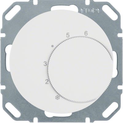 Berker thermostaat wisselcontact R1-R3 wit 20262089