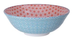 Japanse Noodle Kom - Tokyo Design Studio - Star Wave - 1000ml - 21 x 7.8cm