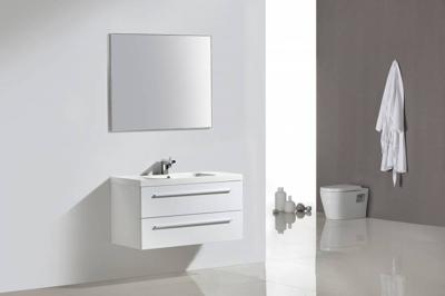 Badmeubel aktieset RN 100 Hoogglans Wit Badmeubel aktieset RN 100 Hoogglans Wit