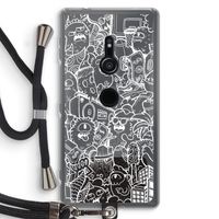 Vexx City #2: Sony Xperia XZ2 Transparant Hoesje met koord