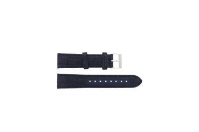 Horlogeband Guess GW0228L1 Leder/Textiel Jeans 20mm