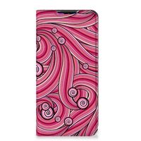 Xiaomi Redmi 9 Bookcase Swirl Pink