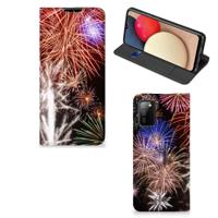 Samsung Galaxy M02s | A02s Hippe | Standcase | Vuurwerk