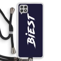 Biest: Samsung Galaxy A22 4G Transparant Hoesje met koord