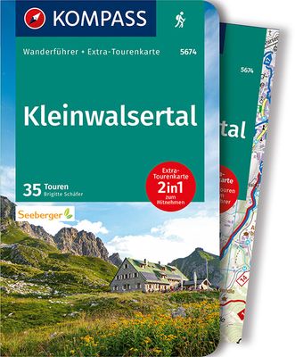 Wandelgids 5674 Kompass Wanderführer Kleinwalsertal | Kompass