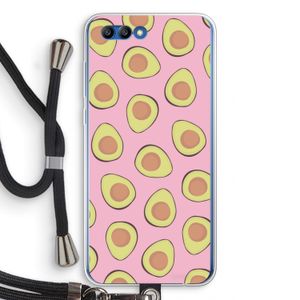 Dancing avocados: Honor 10 Transparant Hoesje met koord