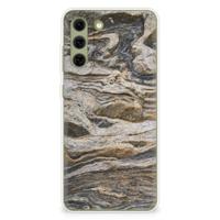 Samsung Galaxy S21FE | TPU | Siliconen hoesje | Steen