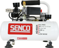 Senco ac4504 olievrije stille compressor - afn0024