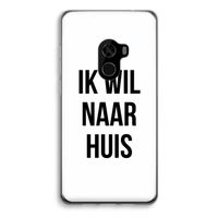 Ik wil naar huis: Xiaomi Mi Mix 2 Transparant Hoesje