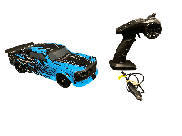 Tweedehands FTX Havok 1/14 4WD Drift Roadster RTR - Blauw