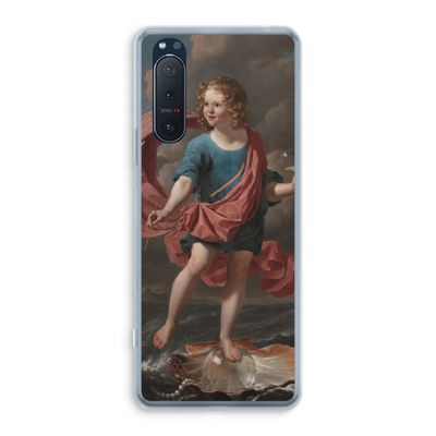 Soap Bubbles: Sony Xperia 5 II Transparant Hoesje