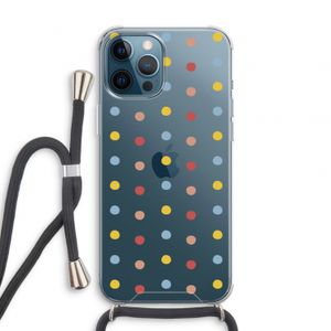 Bollen: iPhone 12 Pro Transparant Hoesje met koord