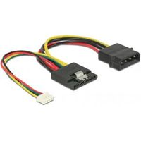 DeLOCK 85673 0.15m SATA 15-pin Multi kleuren SATA-kabel