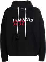 Palm Angels hoodie à étoiles brodées - Noir