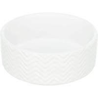 Voerbak voor honden Trixie T25023 Wit Ø 13 cm 400 ml