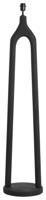 Light & Living Vloerlamp 'Xitta' Mangohout, 135cm, kleur Mat Zwart (excl. kap)