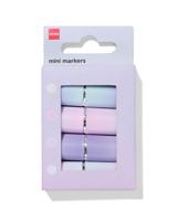 HEMA Mini markers pastel - 4 stuks