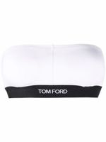 TOM FORD soutien-gorge bandeau bicolore - Blanc