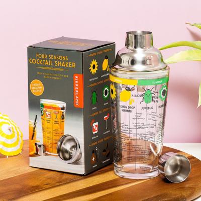 Four Seasons Cocktail Shaker