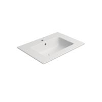 Wastafel Keramiek Sapho Pura 62x46 cm Mat Wit Wastafel Keramiek Sapho Pura 62x46 cm Mat Wit