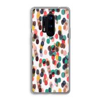 Tropical Dots: OnePlus 8 Pro Transparant Hoesje