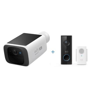 Eufy SoloCam S220 + Doorbell Slim (bundel) Slimme deurbel