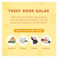Deltas Pokémon schilderen met water deel 2 (geel)