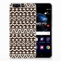 Huawei P10 TPU bumper Aztec Brown - thumbnail