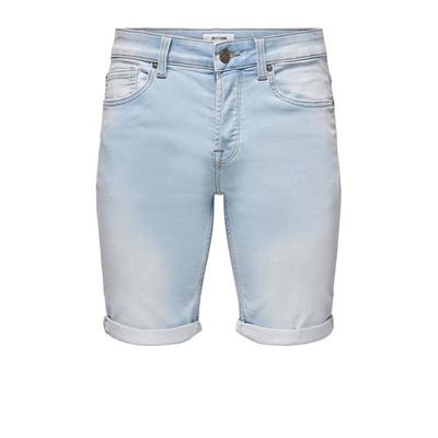 ONLY & SONS regular fit jeans short Ply blue denim ONLY & SONS regular fit jeans short Ply blue denim