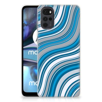 Motorola Moto G22 | TPU bumper | Waves Blue