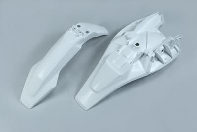 UFO PLAST Mudguard set ufo husqvarna oem white