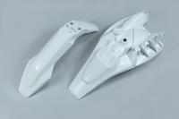 UFO PLAST Mudguard set ufo husqvarna oem white