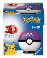 Ravensburger puzzelbal 54 stukjes Pokemon masterball