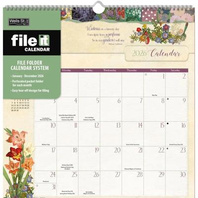 Botanical Gardens File It Kalender 2026