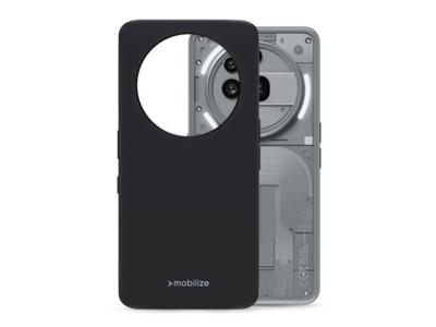 Mobilize Mobilize Rubber Gelly Case Nothing Phone (3a) Pro Matt Black