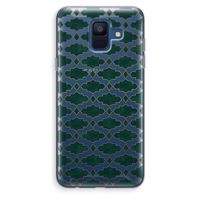 Moroccan tiles: Samsung Galaxy A6 (2018) Transparant Hoesje